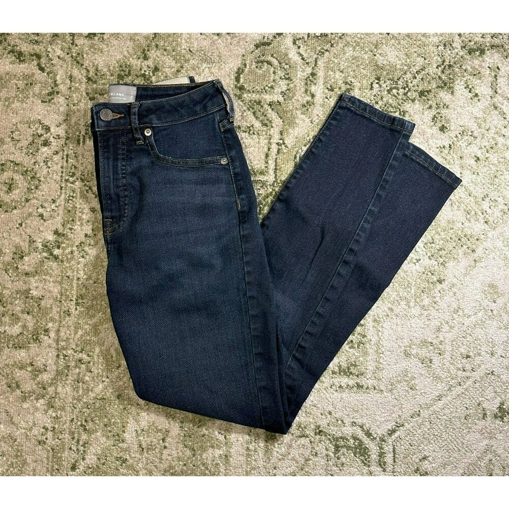 Everlane Curvy High Rise Skinny Jean Dark Wash Size 25 Regular
